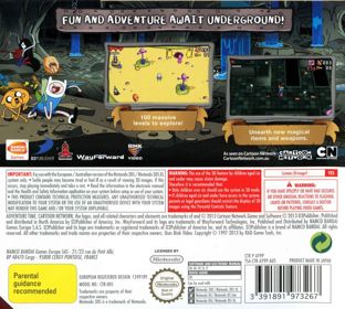 Adventure Time: Explore the Dungeon Because I Don't Know! - Box - Back