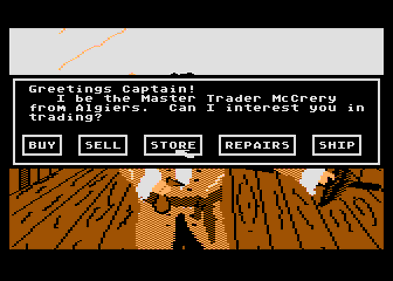 Pirates of the Barbary Coast - Screenshot - Gameplay