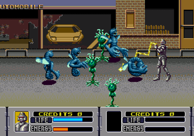 Alien Storm - Screenshot - Gameplay