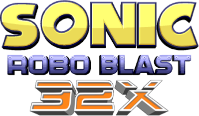 Sonic Robo Blast 32X - Clear Logo