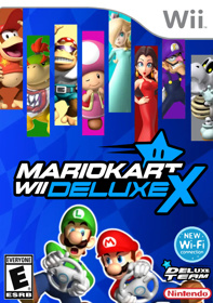 Mario Kart Wii Deluxe X - Box - Front