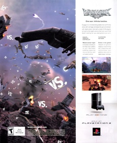 Warhawk - Advertisement Flyer - Front