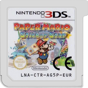 Paper Mario: Sticker Star - Cart - Front Image