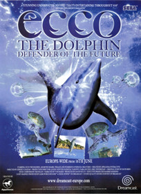 Ecco the Dolphin: Defender of the Future - Advertisement Flyer - Front