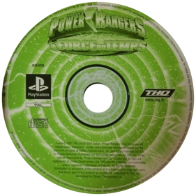 Power Rangers: Time Force - Disc