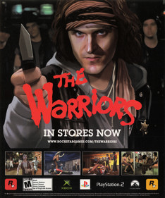 The Warriors - Advertisement Flyer - Front