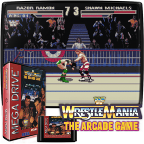 WWF WrestleMania: The Arcade Game - Square