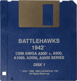 Battlehawks 1942 - Disc