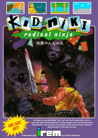 Kid Niki: Radical Ninja - Fanart - Box - Front