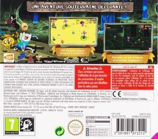 Adventure Time: Explore the Dungeon Because I Don't Know! - Box - Back