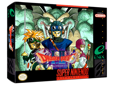 Dragon Quest I・II - Box - 3D