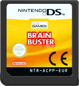 Brain Buster Puzzle Pak - Cart - Front