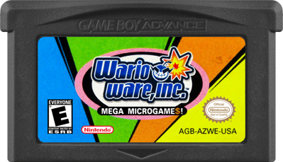WarioWare, Inc.: Mega Microgame$! - Cart - Front Image