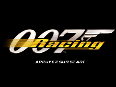 007 Racing - Screenshot - Game Title