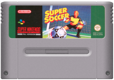 Super Soccer - Cart - Front
