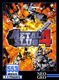 Metal Slug 4 - Fanart - Box - Front