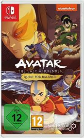 Avatar: The Last Airbender: Quest For Balance - Box - Front - Reconstructed