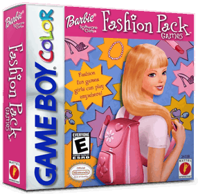 Barbie: Fashion Pack Games - Box - 3D Image