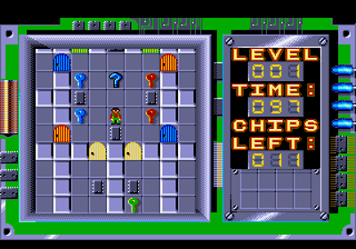 Chip's Challenge - Screenshot - Gameplay