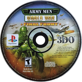Army Men: World War: Final Front - Disc Image