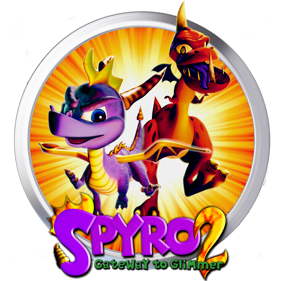Spyro 2: Ripto's Rage! - Clear Logo