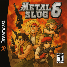 Metal Slug 6 - Fanart - Box - Front