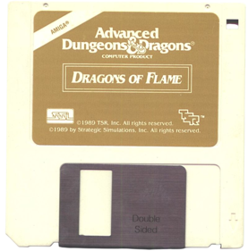 Dragons of Flame - Disc Image
