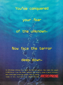 X-COM: UFO Defense - Advertisement Flyer - Front