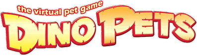 Dino Pets: The Virtual Pet Game - Clear Logo