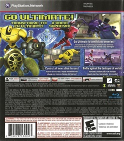 Ben 10: Ultimate Alien: Cosmic Destruction - Box - Back