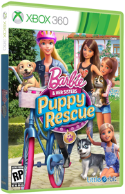 Barbie & Her Sisters: Puppy Rescue - Box - 3D