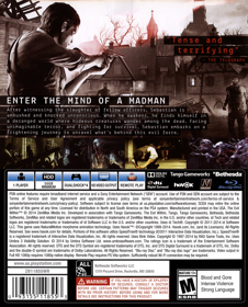 The Evil Within - Box - Back