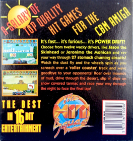 Power Drift - Box - Back