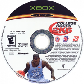 College Hoops 2K6 - Disc Image