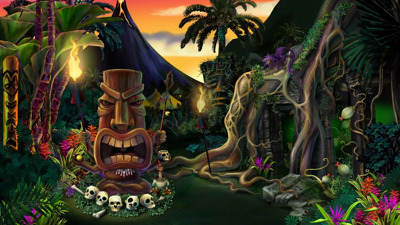 Zuma's Revenge! - Fanart - Background