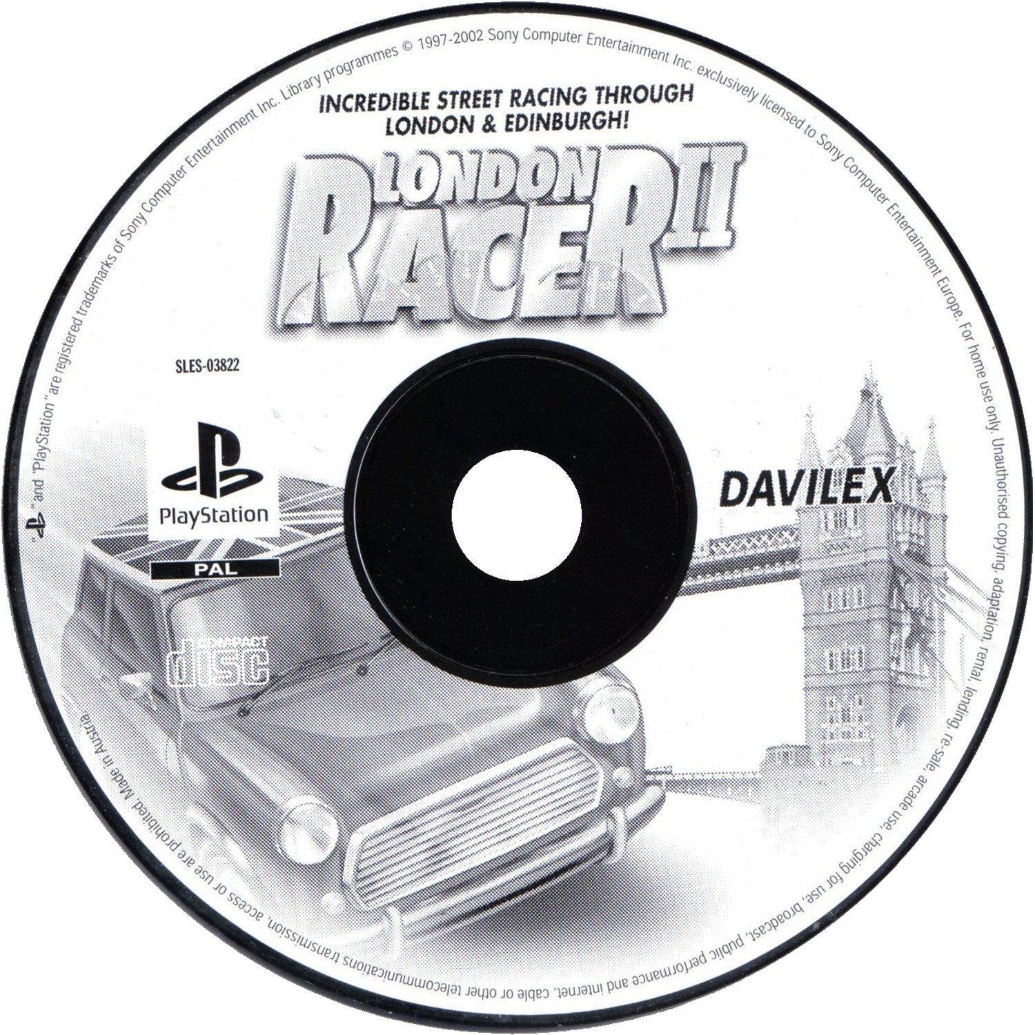 London Racing 2 London Racer II Images - LaunchBox Games Database
