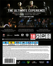 Mortal Kombat XL - Box - Back