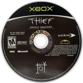 Thief: Deadly Shadows - Disc Image