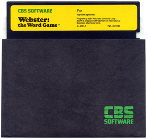 Webster: The Word Game - Disc Image