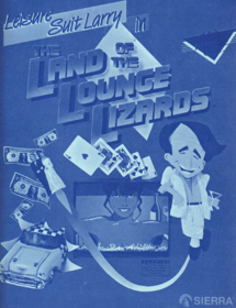 Leisure Suit Larry in the Land of the Lounge Lizards - Box - Front