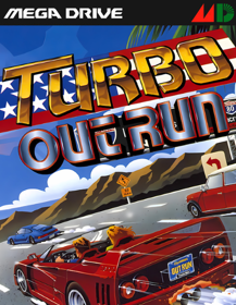 Turbo OutRun - Fanart - Box - Front