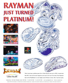 Rayman - Advertisement Flyer - Front