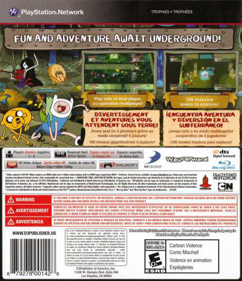 Adventure Time: Explore the Dungeon Because I DON’T KNOW! - Box - Back