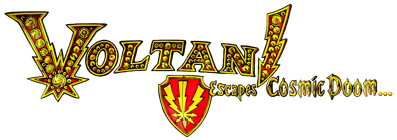 Voltan Escapes Cosmic Doom - Clear Logo