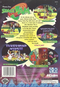 Space Jam - Box - Back Image