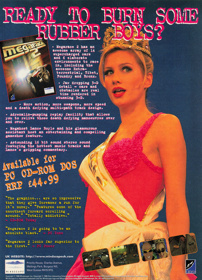 MegaRace 2 - Advertisement Flyer - Front
