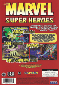 Marvel Super Heroes - Box - Back Image