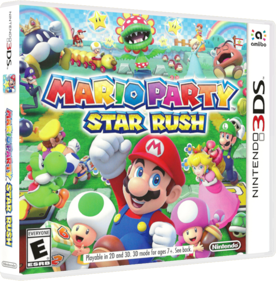 Mario Party: Star Rush - Box - 3D Image