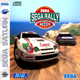 Sega Rally Championship - Fanart - Box - Front