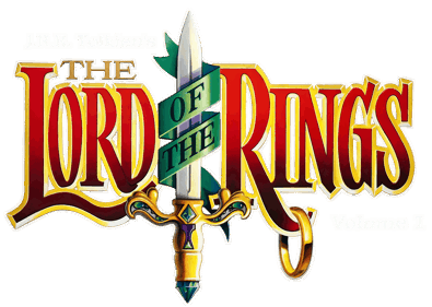 J.R.R. Tolkien's The Lord of the Rings: Volume 1 - Clear Logo Image